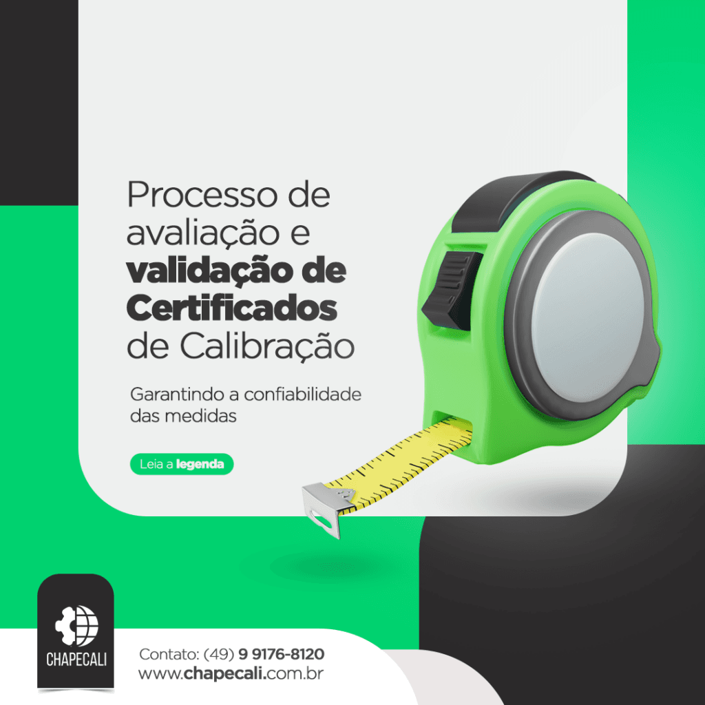 Processo de Avaliação e Validação de Certificados de Calibração