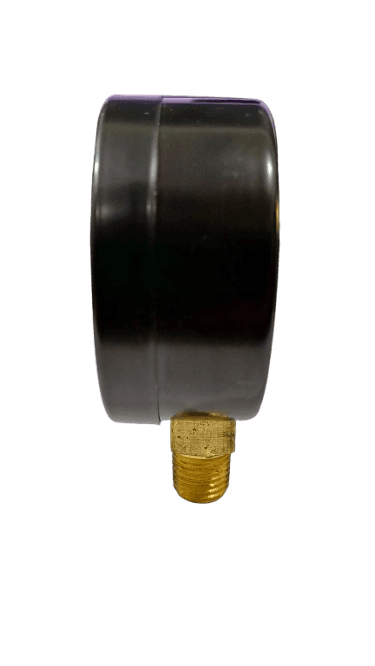 Manômetro DN63  Caixa em Aço sem Glicerina Saída Vertical 1/4” NPT  de 0 a 4 kgf/cm² - MAN-GB-3714004