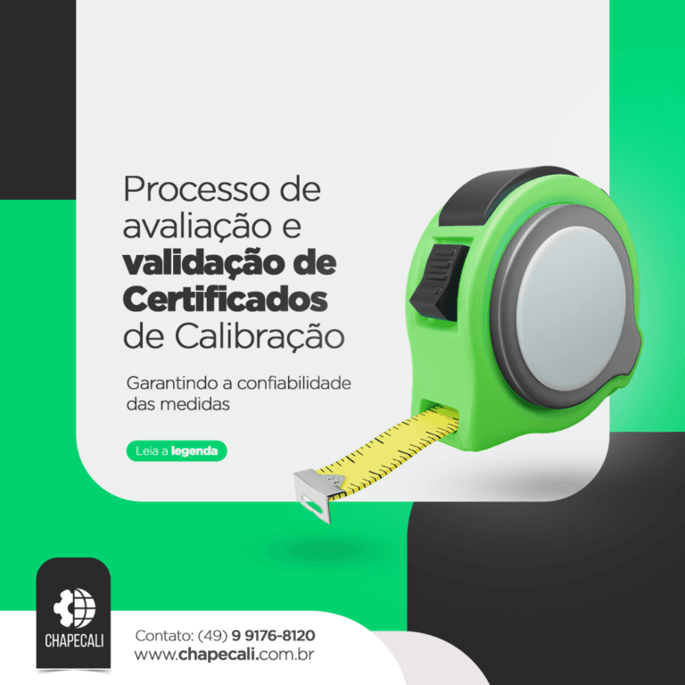 Processo de Avaliação e Validação de Certificados de Calibração
