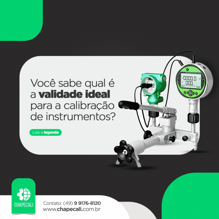 Você sabe qual é a validade ideal para a calibração de instrumentos?