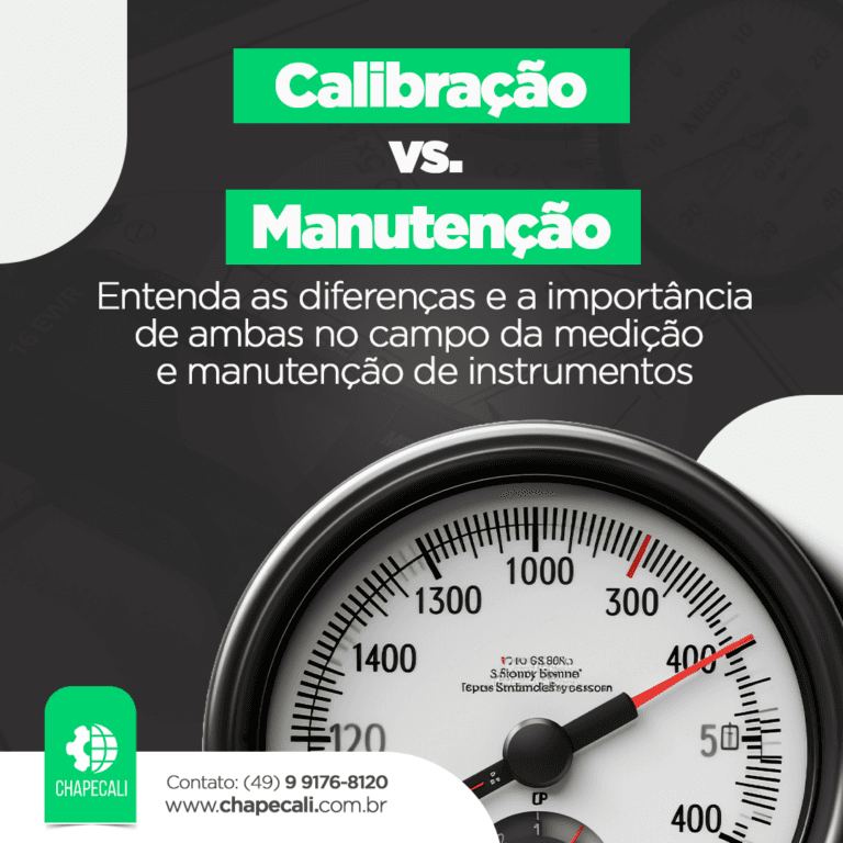 Calibração vs. Manutenção: Entenda as Diferenças e a Importância de Ambas no Campo da Medição e Manutenção de Instrumentos