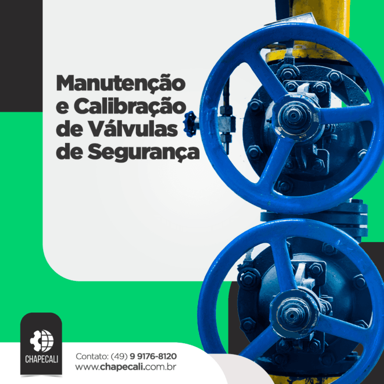 Manutenção e Calibração de Válvulas de Segurança
