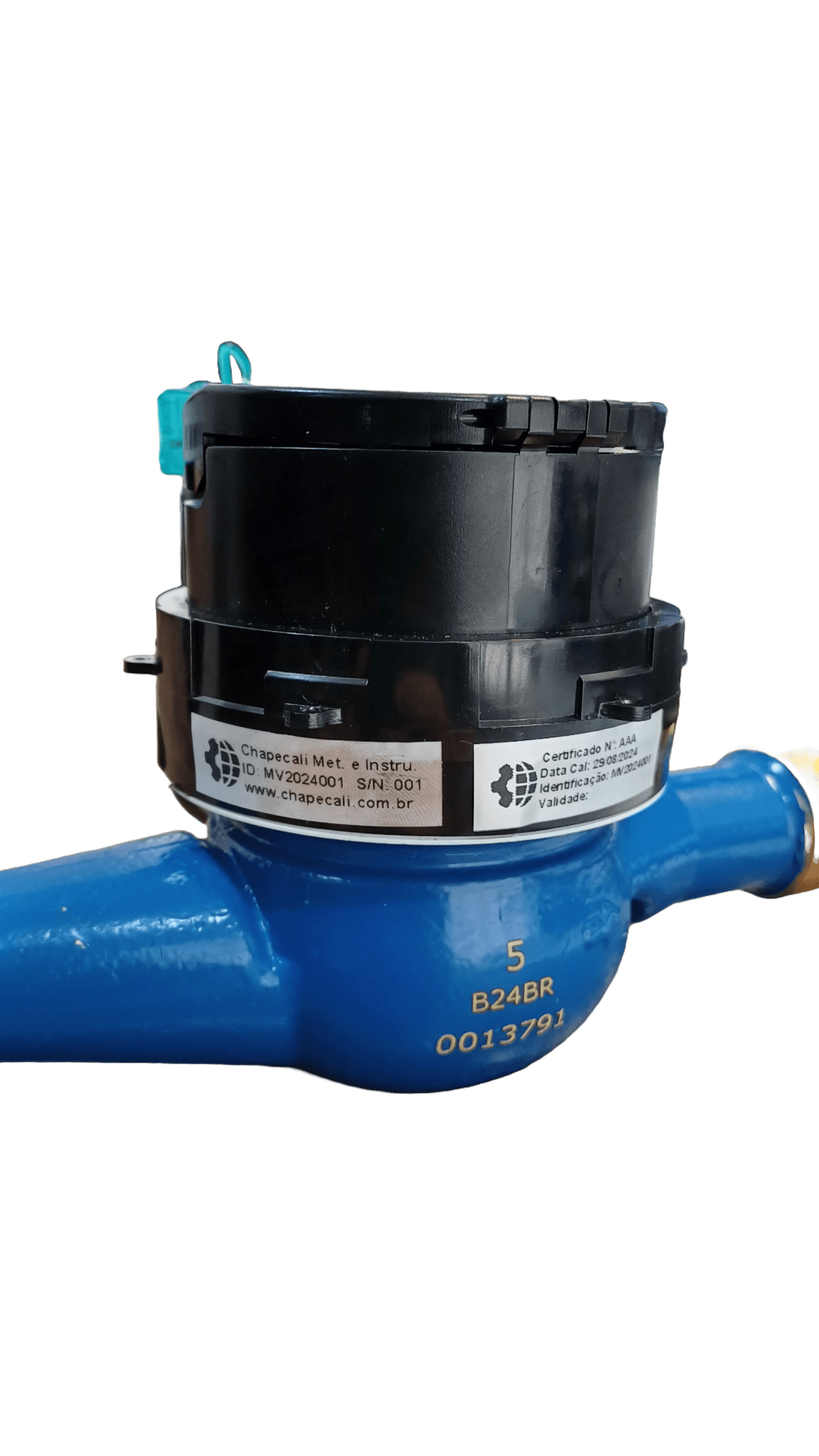 Hidrômetro 3/4pol Dn20 Qn5m3/h Equipado com Saída Pulsada