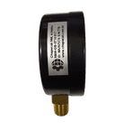 Manômetro DN63  Caixa em Aço sem Glicerina Saída Vertical 1/4” NPT  de 0 a 21 kgf/cm² - MAN-GB-3714021
