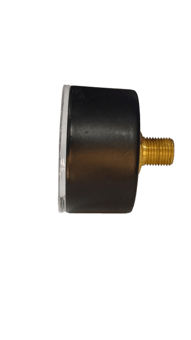 Manômetro DN40  Caixa em ABS  sem Glicerina Saída Horizontal 1/8”  BSP de 0 a 10 Bar - MAN-GB-3802010