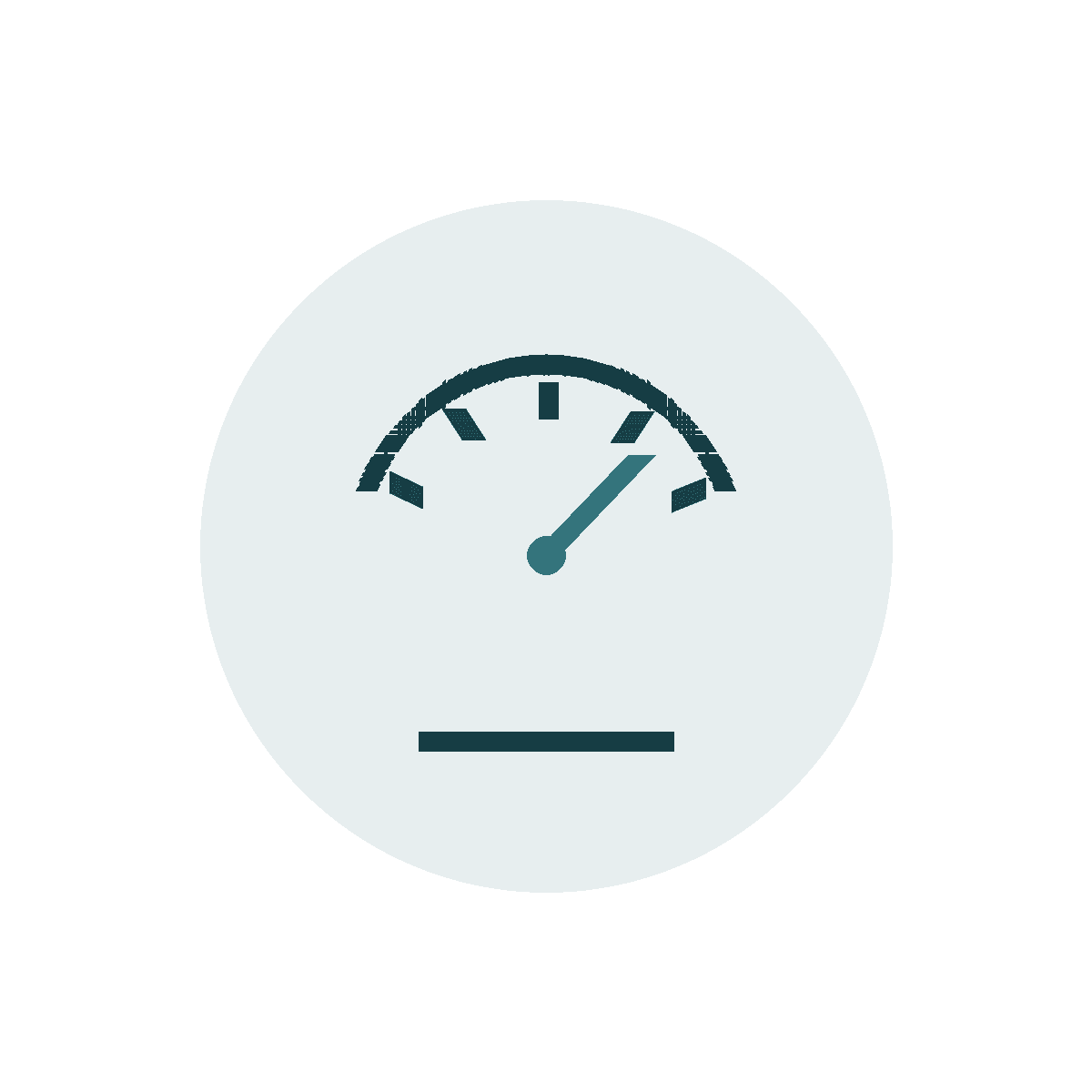 Manômetros minimalista em linhas