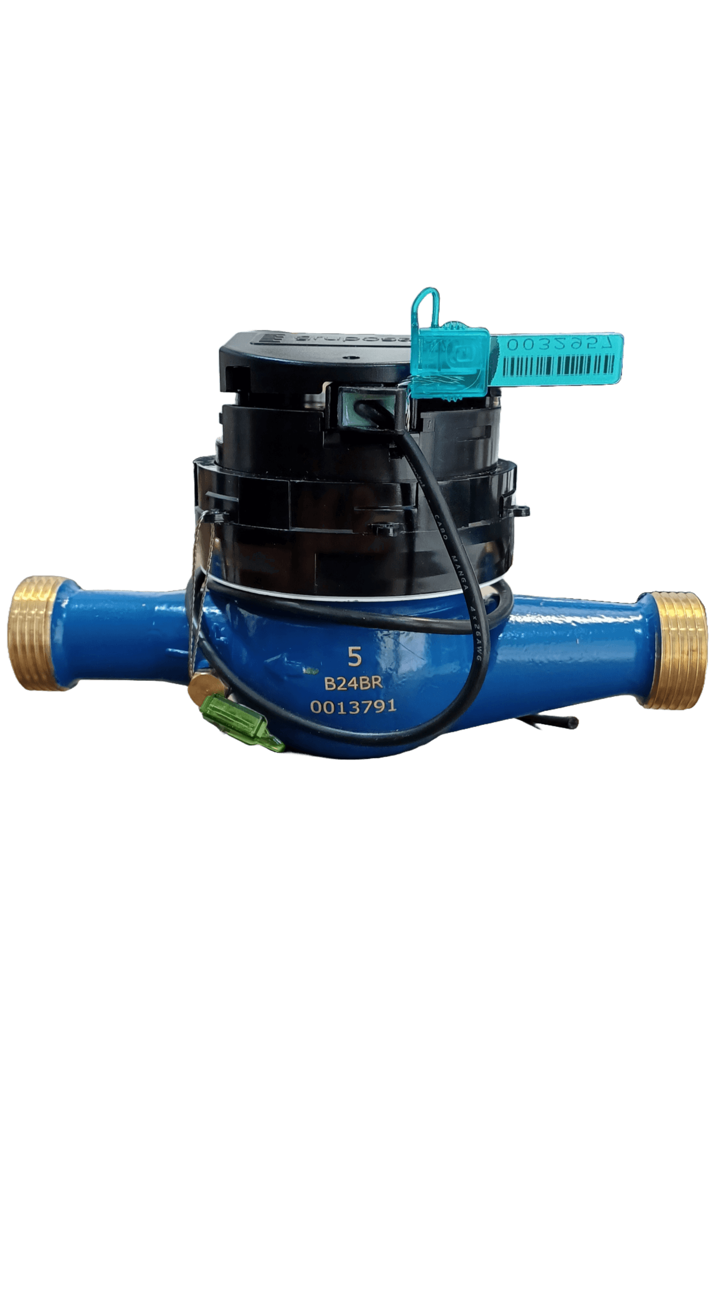 Hidrômetro 3/4pol Dn20 Qn5m3/h Equipado com Saída Pulsada